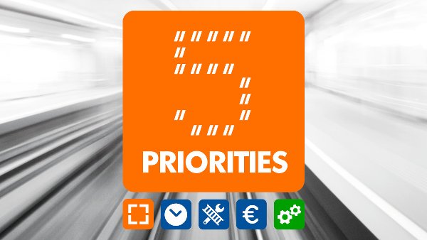 Infrabel - 5 Priorités